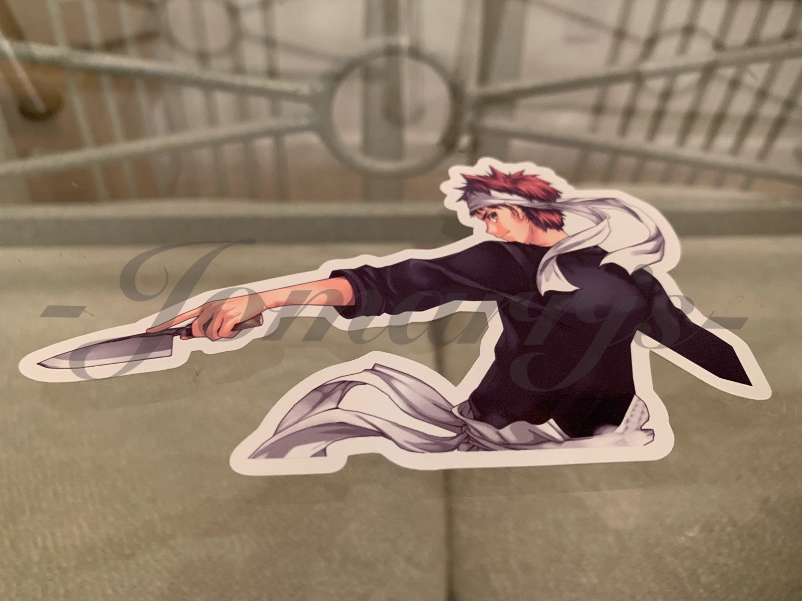 Food Wars! Shokugeki no Soma - Anime - Soma Yukihira Sticker Decal vinyl manga