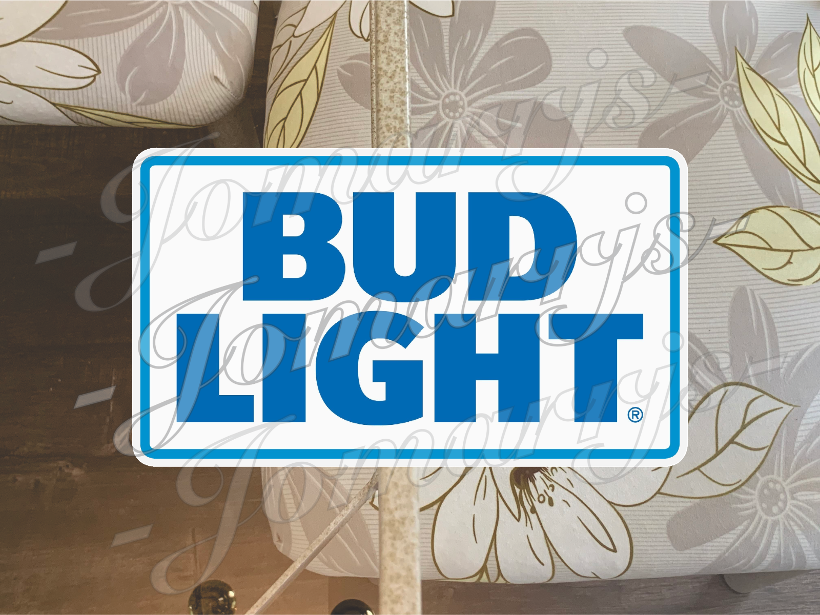 Bud Light Custom Sticker Decal Vinyl Logo budwesier skate cell laptop bumper