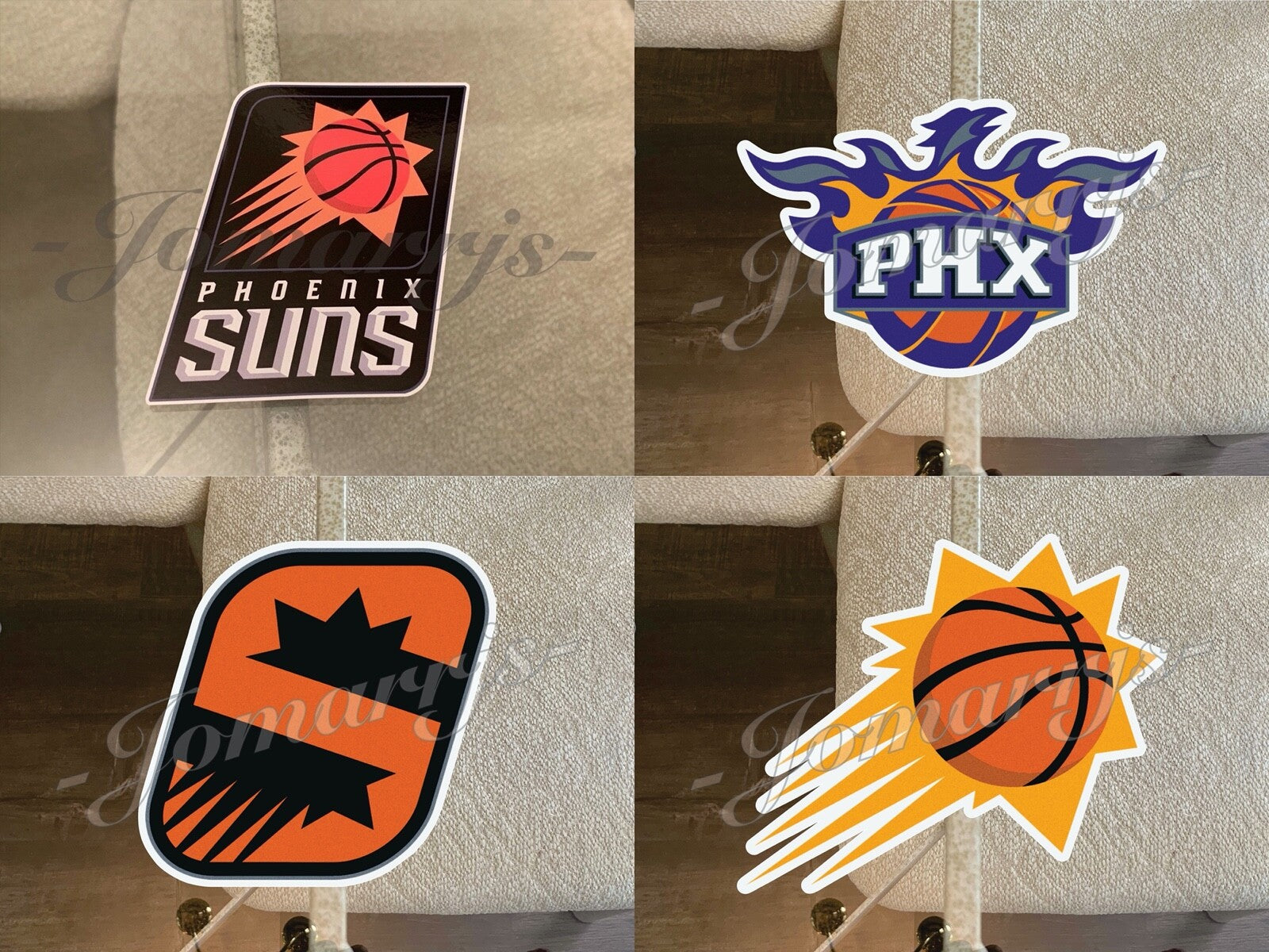 Phoenix Suns Logo NBA Sticker Decal Vinyl #RisePHX waterproof 2-18" phone car