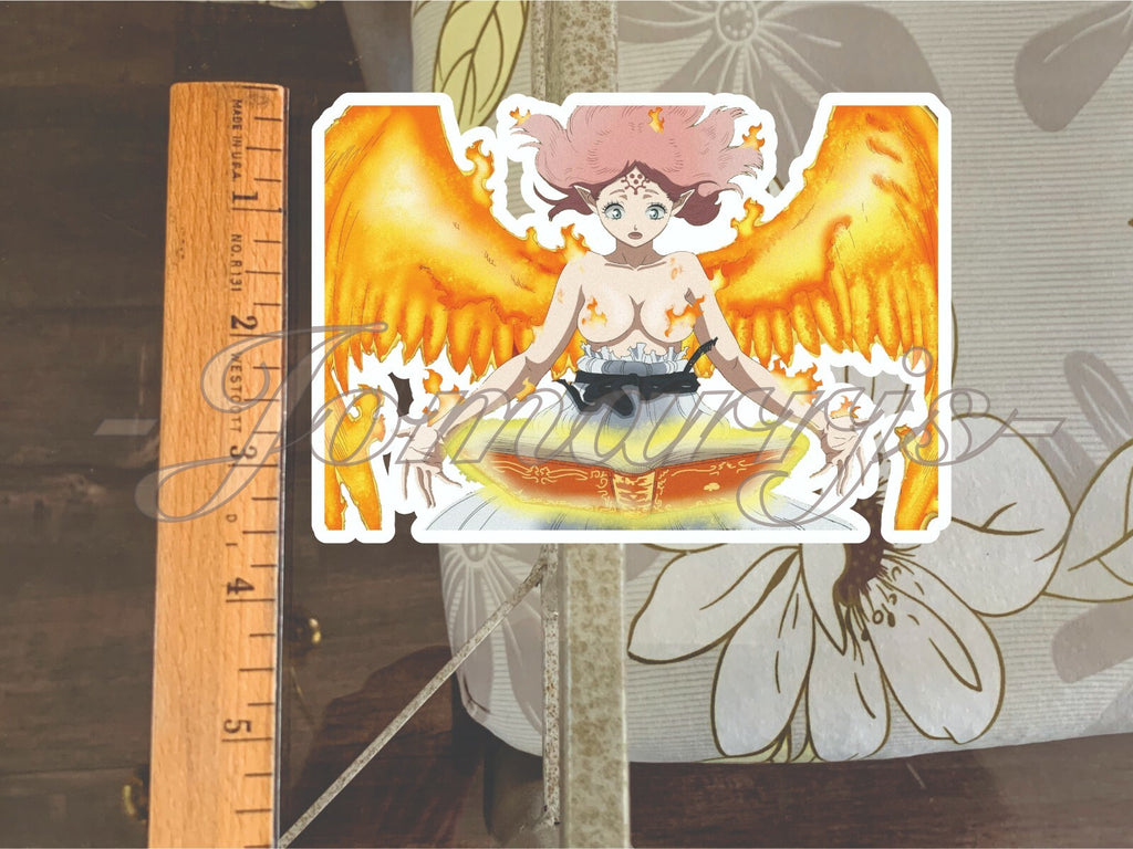 Black Clover - Anime - Fana Custom Colored Sticker Vinyl Decal manga laptop