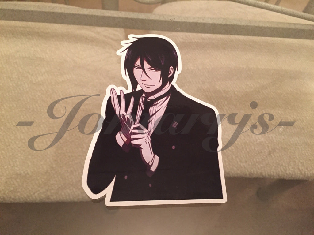 Black Butler Kuroshitsuji Anime - Sebastian Michaelis Sticker Decal Vinyl manga