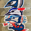 Toronto Blue Jays Baseball Logo MLB Sticker Decal #BlueJays 2-18" waterproof