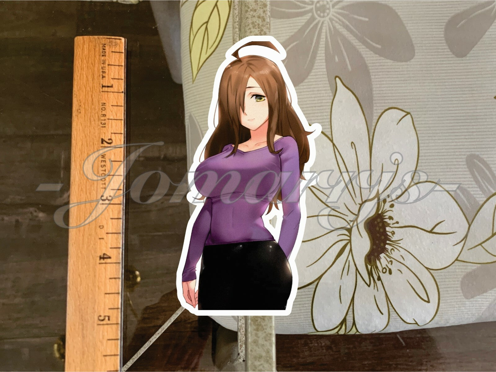 Kono Subarashii - Anime - Wiz Ice Witch Custom Colored Sticker manga