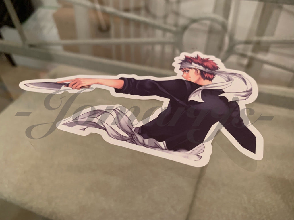 Food Wars! Shokugeki no Soma - Anime - Soma Yukihira Sticker Decal vinyl manga