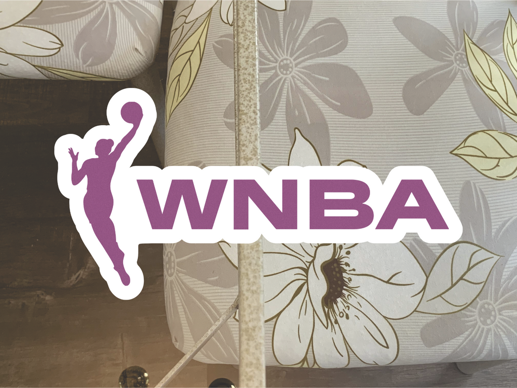 WNBA Logo Custom Colored Sticker Decal car laptop waterproof tumbler Sz 2"-18"