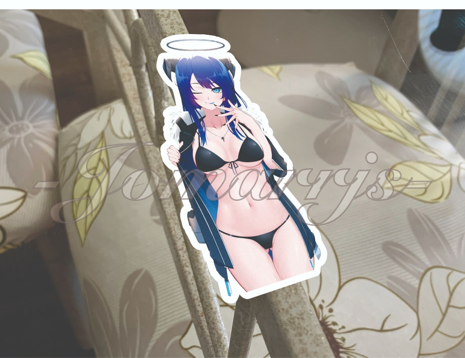 Arknights - Anime - Mostima Bikini Sun Fun Sticker Decal Vinyl ecchi manga