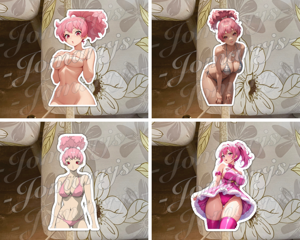 Dr. Stone Anime Homura Momiji Sticker Decal Vinyl 1-4 bikini ecchi waifu manga