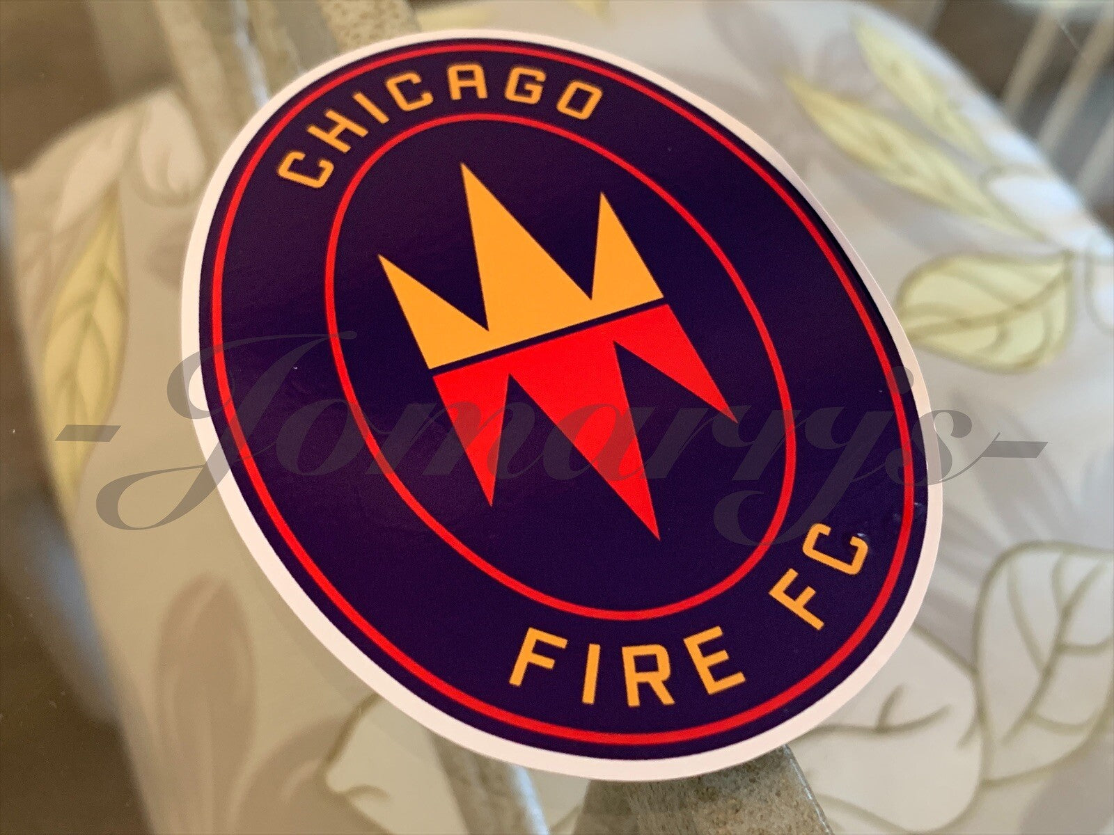 Chicago Fire FC Football Club Team Logo MLS Sticker Decal Vinyl #cffc #cf97