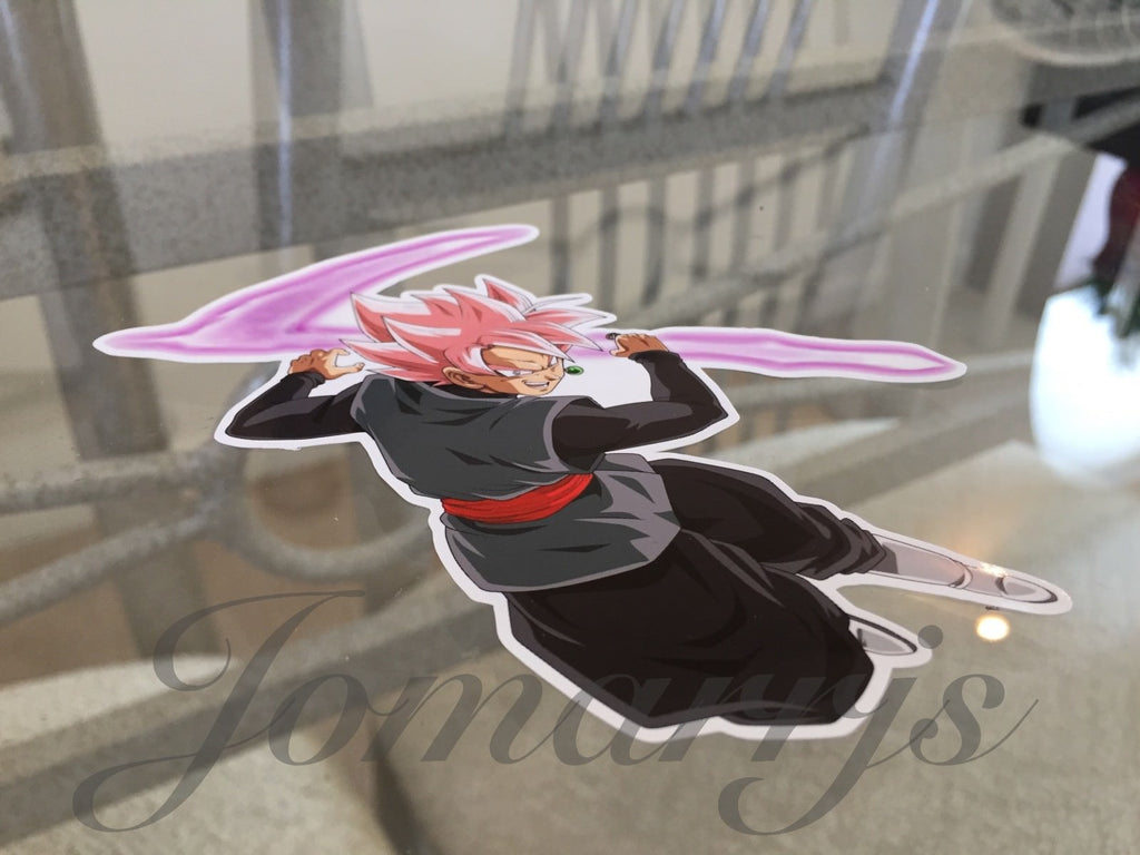Dragon Ball Z Evil Dark Black Goku Sticker Decals Vinyl Sign Comic DBZ *4”-18”*