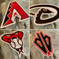 Arizona Diamondbacks Team Logo MLB Sticker Decal #RattleOn waterproof 2"-18"