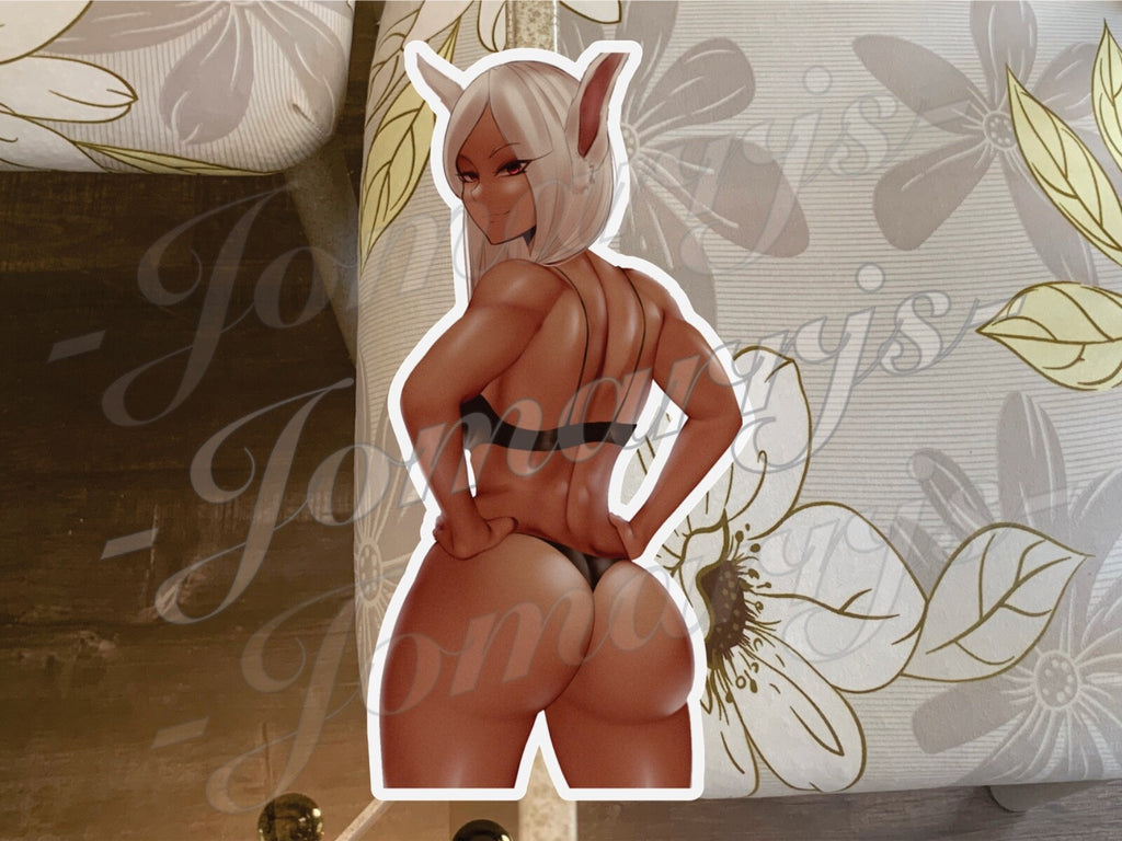 My Hero Academia Anime Usagiyama Rumi Mirko Bikini Sticker Decal ecchi waifu 2,3