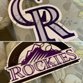 Colorado Rockies Baseball Logo MLB Sticker Decal Vinyl #Rockies waterproof 2-18"