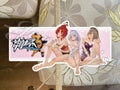Honkai Impact Anime Murata Rita Theresa "Night Cap" Custom Slap Bumper Sticker