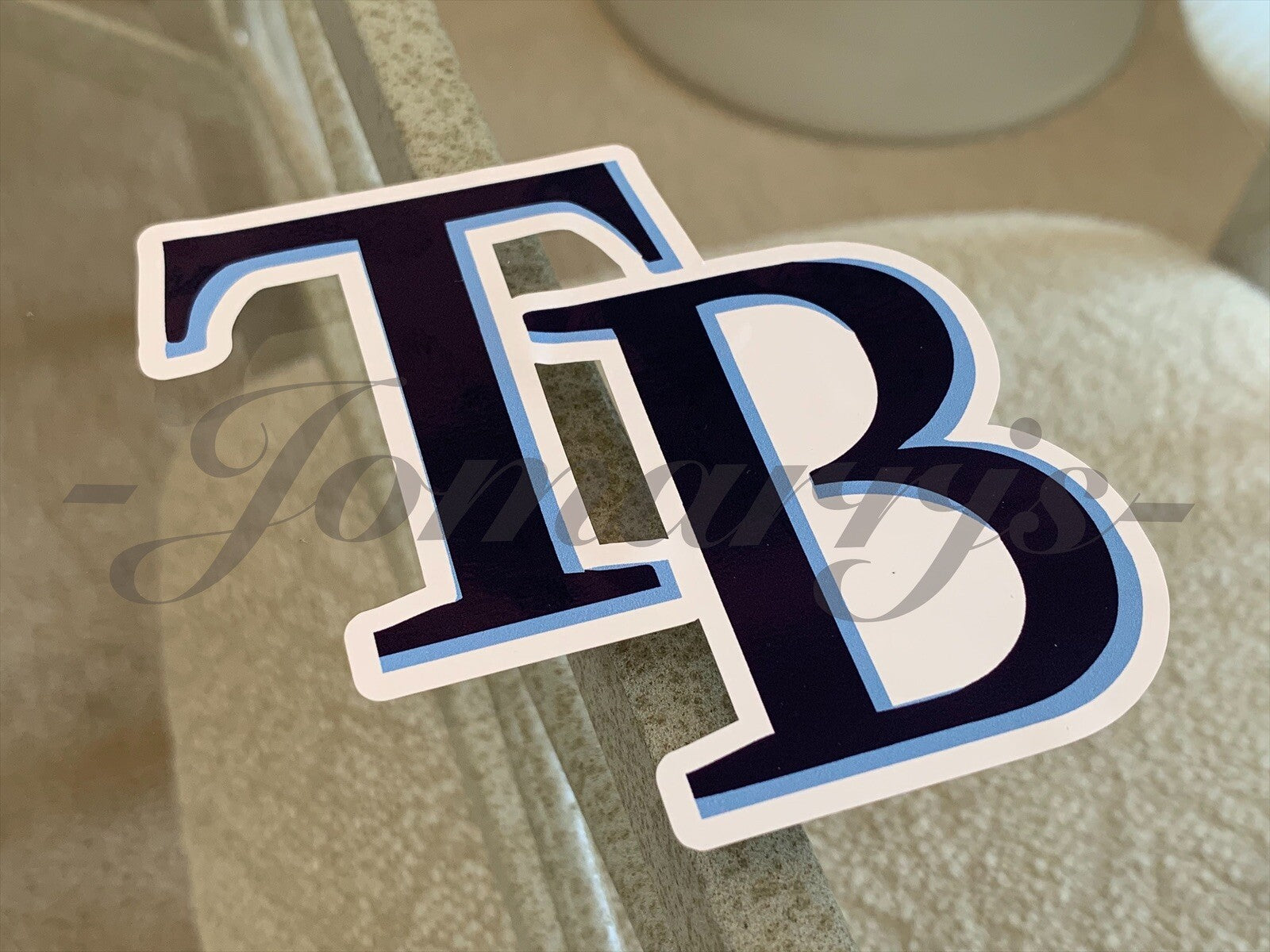 Tampa Bay Devil Rays Baseball Logo MLB Sticker Decal Vinyl Sz: 2"-18" waterproof