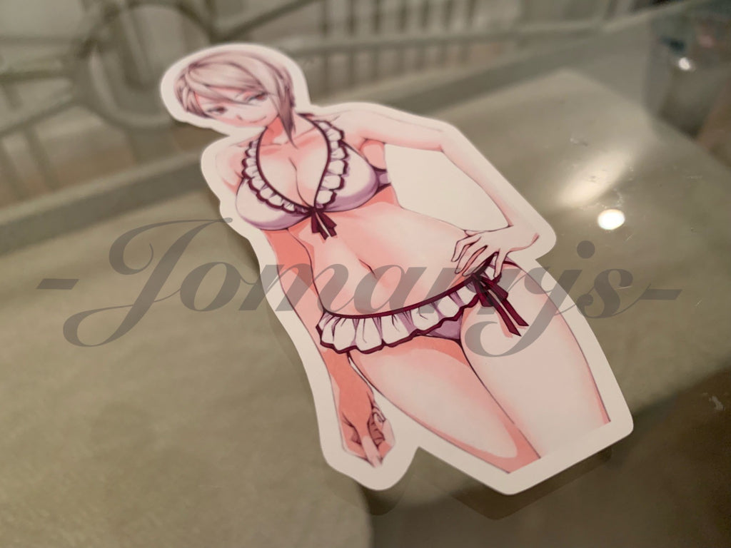 Food Wars! Shokugeki no Soma - Anime - Alice Nakiri Bikini Sun Fun Sticker Decal