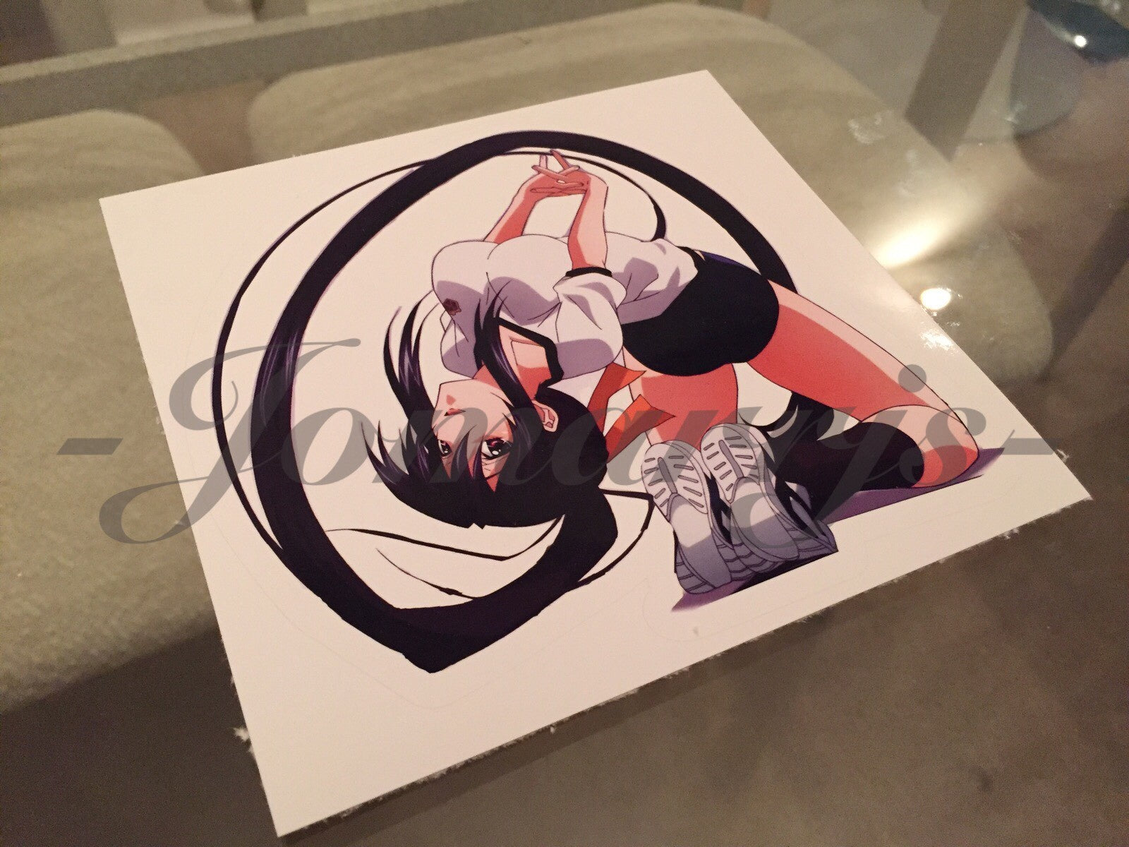 Highschool DxD - Anime - Himejima Akeno "Stretch" Sticker Decal Vinyl