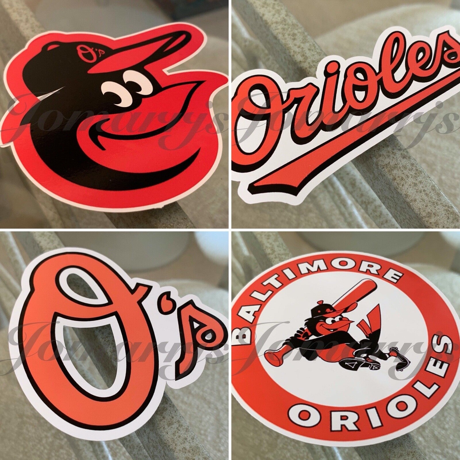 Baltimore Orioles Baseball Logo MLB Sticker Decal Vinyl The O's 2-18" waterproof