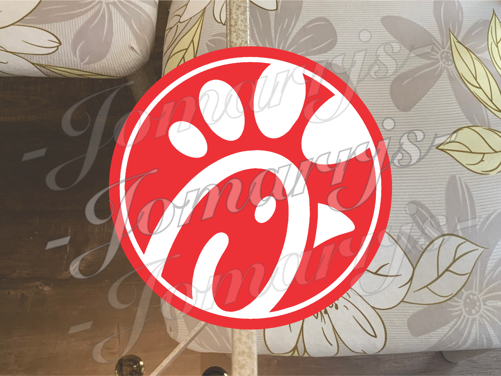 Chick Fil A Logo Custom Vinyl Sticker Decal fan tumbler laptop fast food