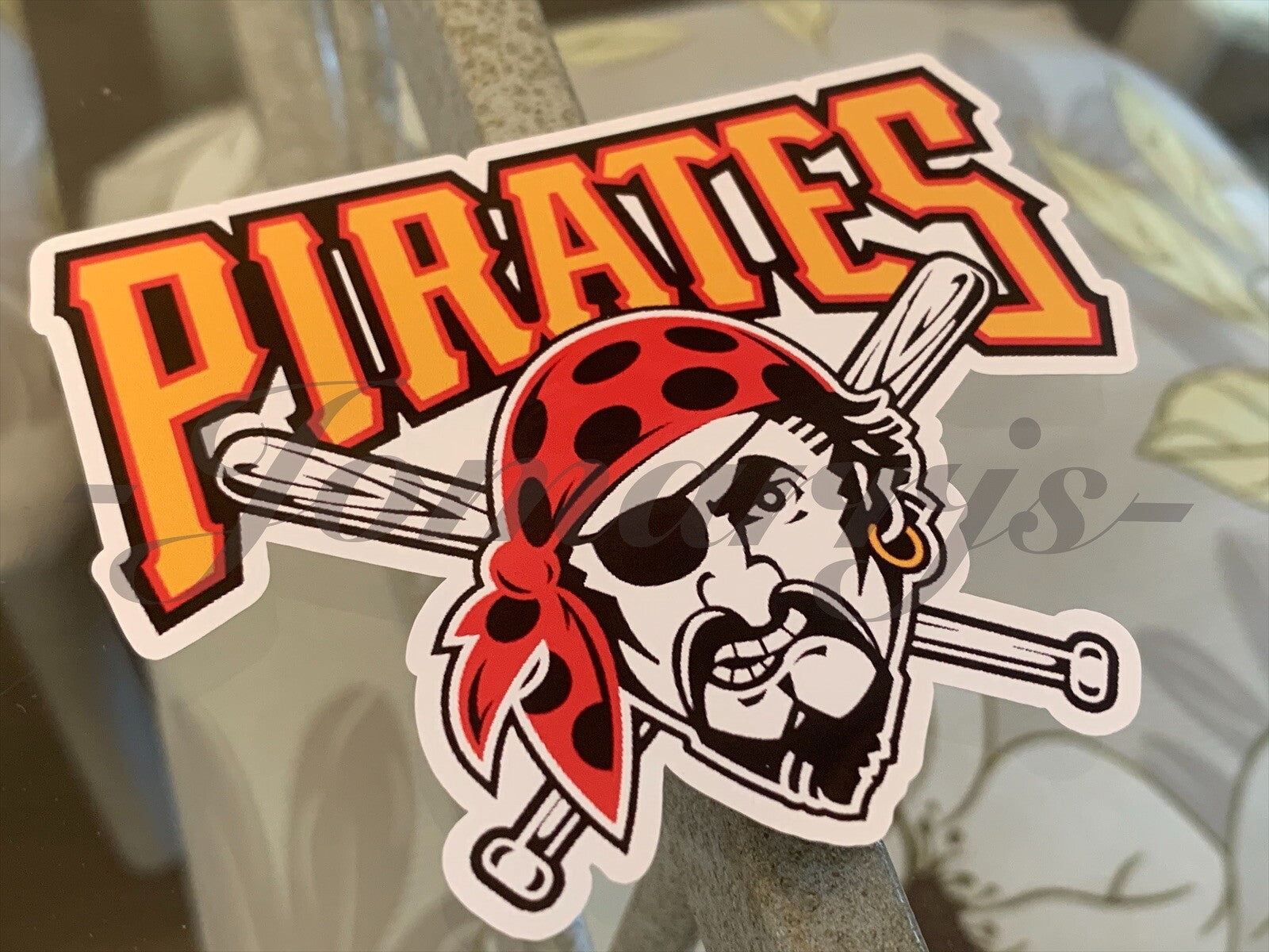 Pittsburgh Pirates Baseball Logo MLB Sticker Decal #Pirates 2"-18" waterproof
