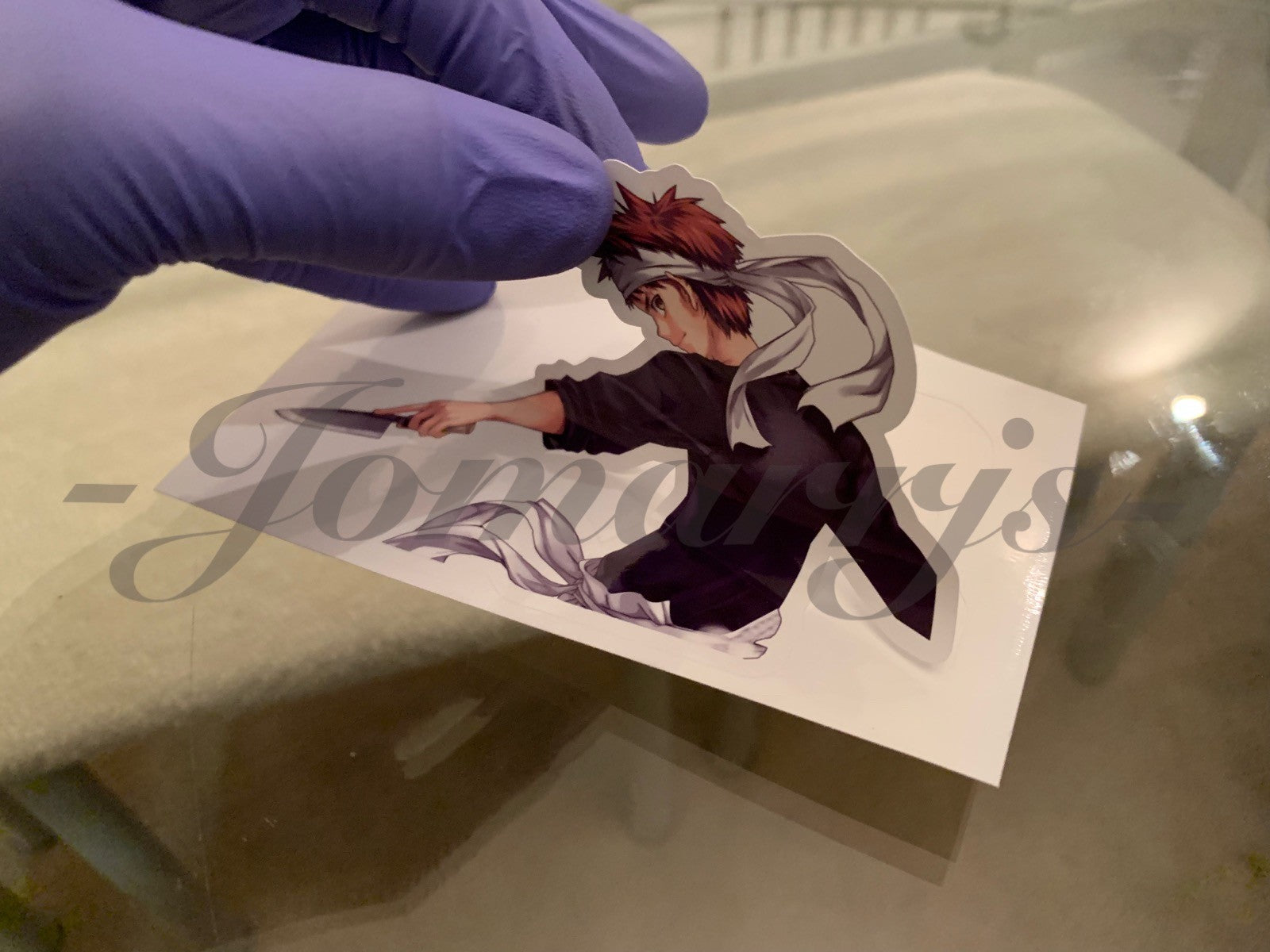 Food Wars! Shokugeki no Soma - Anime - Soma Yukihira Sticker Decal vinyl manga