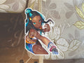 Pokemon Anime Nessa Rurina Bikini Sticker Decal Vinyl 2. ecchi oppai sexy pin up