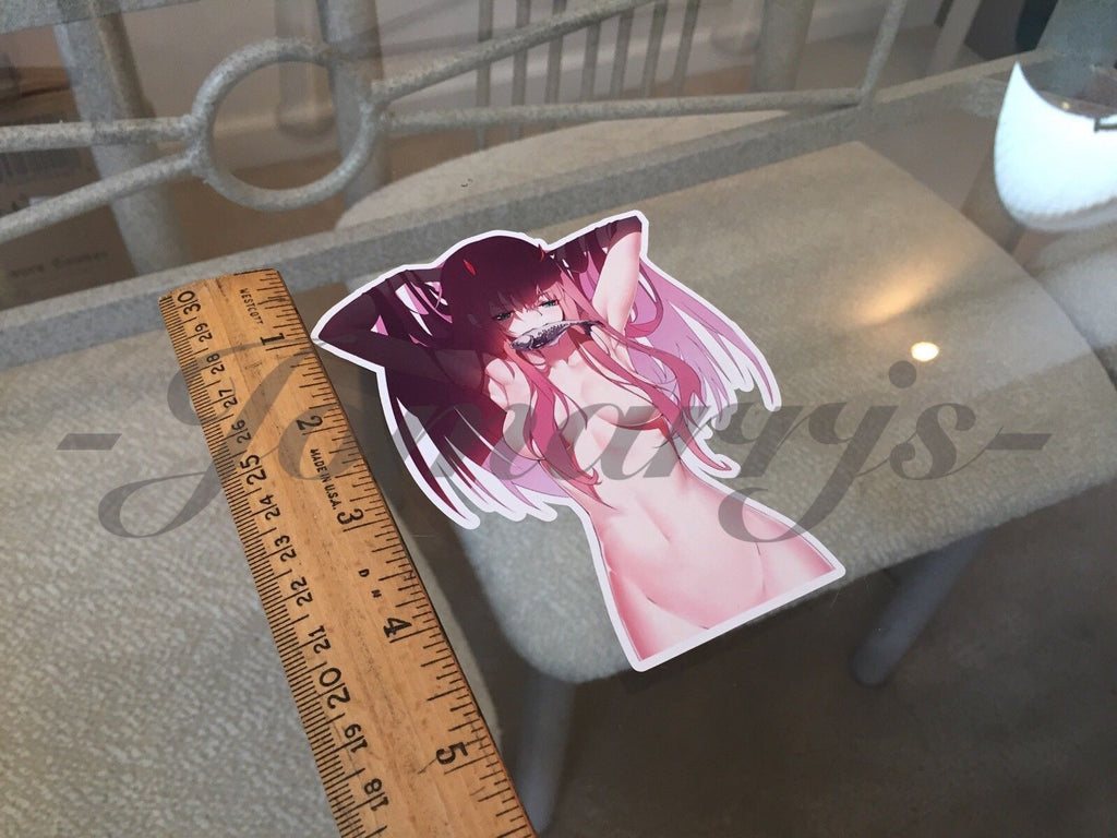 Darling in the Franxx Anime - 002 "Zero Two" "Reveal" Sticker Decal Vinyl manga