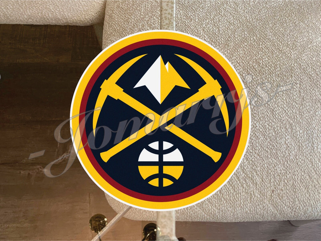 Denver Nuggets Logo NBA Sticker Decal Vinyl waterproof 2-18" #MileHighBasketball