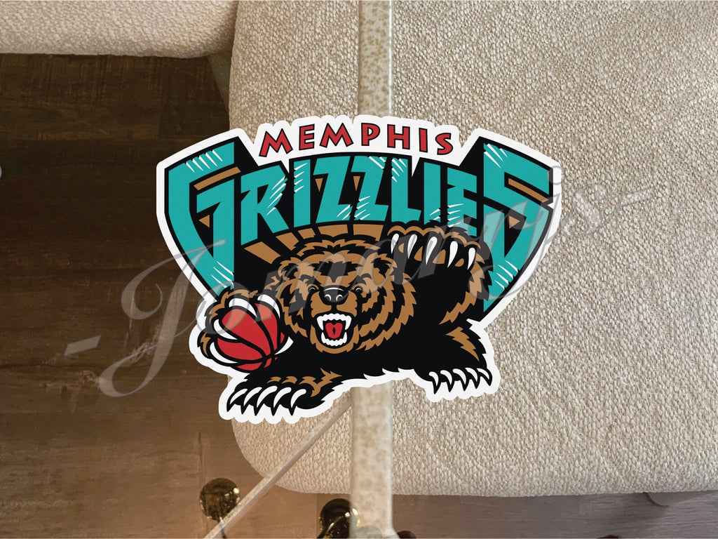 Memphis Grizzlies Logo NBA Sticker Decal waterproof 2-18" #GrindCity #GetMemphis