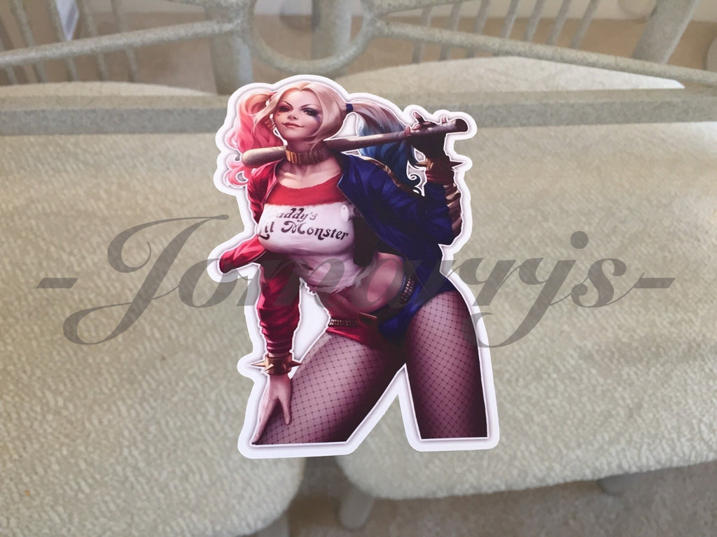 Suicide Squad Comics Harley Quinn Sticker Decal Vinyl Comic anime laptop