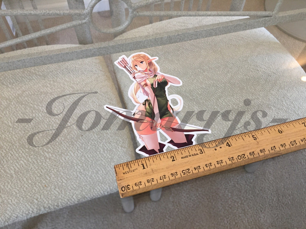 Gate - Anime - Tuka Luna Marceau "Arrows" Sticker Decal Vinyl Comic laptop manga