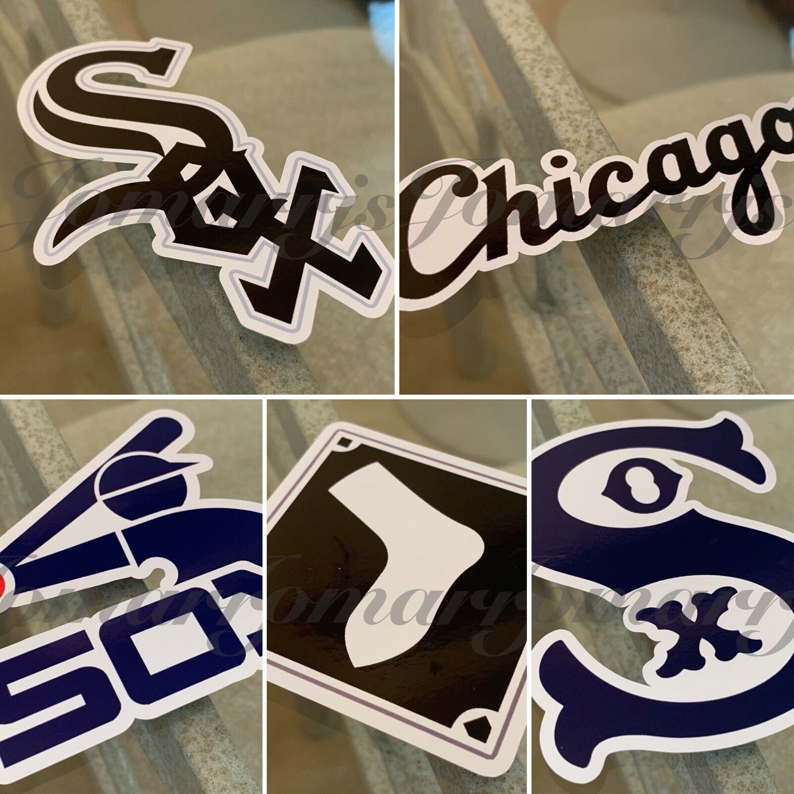 Chicago White Sox Baseball Logo MLB Sticker Decal Vinyl #ChiSox 4-18" waterproof