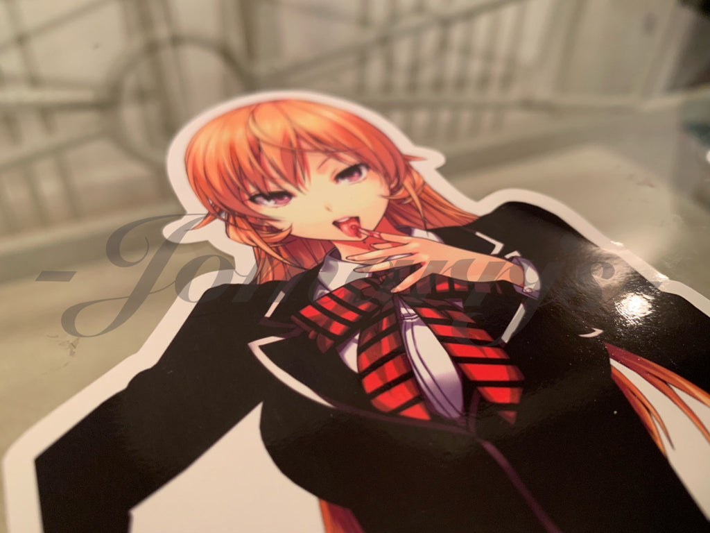 Food Wars! Shokugeki no Soma - Anime - Erina Nakiri "Taste" Sticker Decal manga