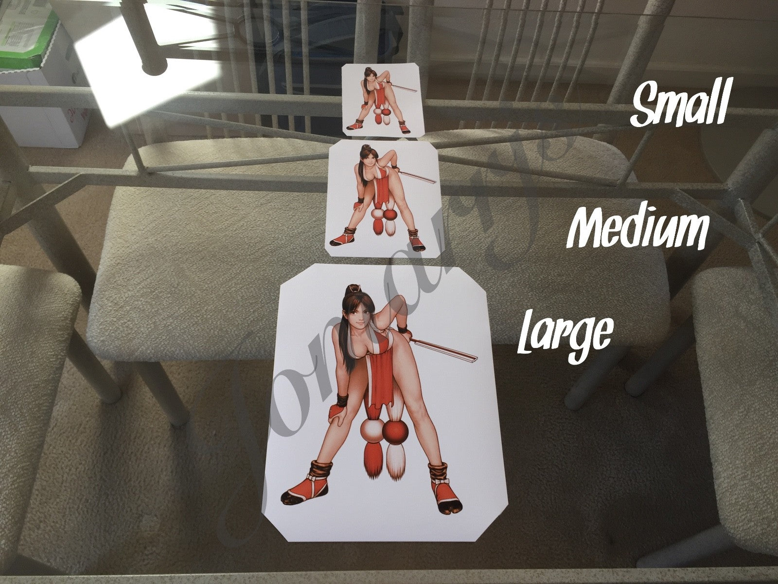 King of Fighters Anime Mia Shiranui Sticker Decals Vinyl Sign Games *3 Sizes*