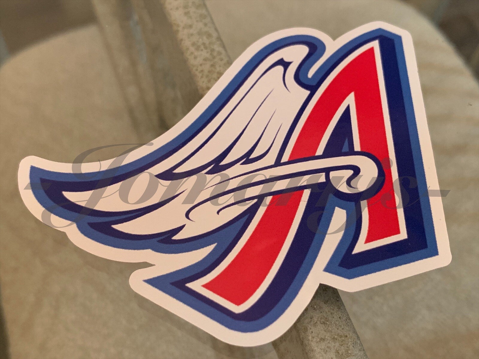 Los Angeles Anaheim Angels Baseball Team Logo MLB Sticker Decal 2-18" waterproof
