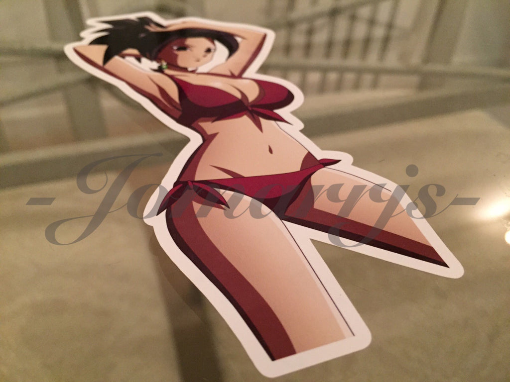 Dragon Ball Z - Anime - Kefla Bikini Sun Fun Sticker Decal Vinyl DBZ manga