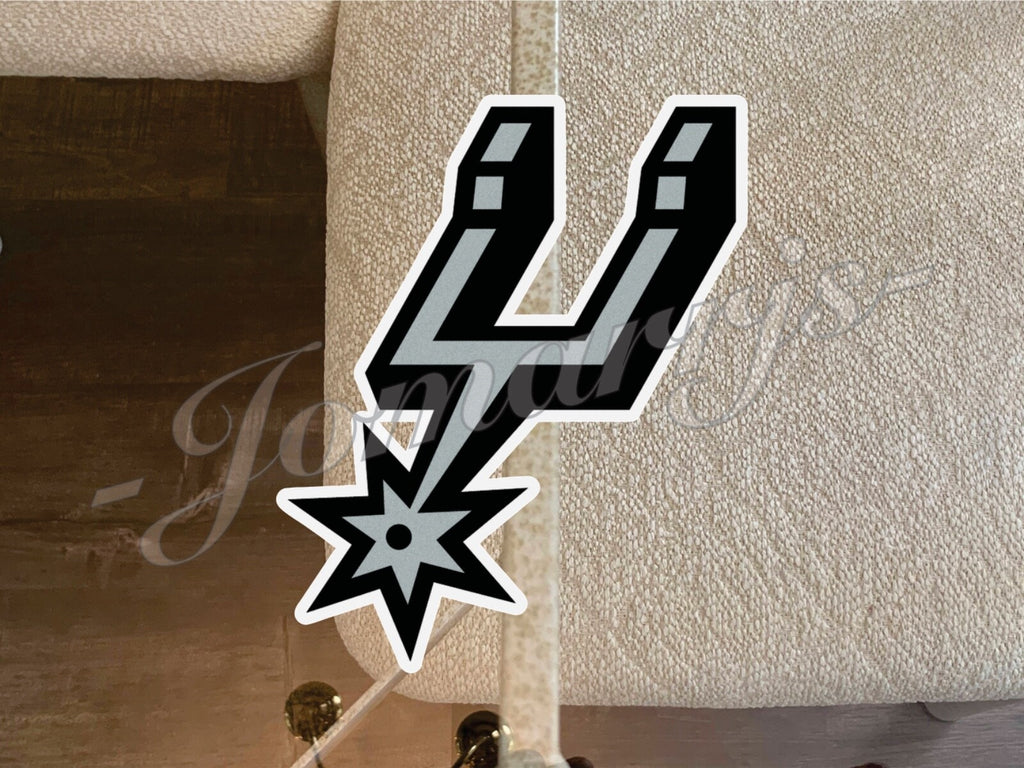 San Antonio Spurs Logo NBA Sticker Decal Vinyl waterproof 2-18" #GoSpursGo