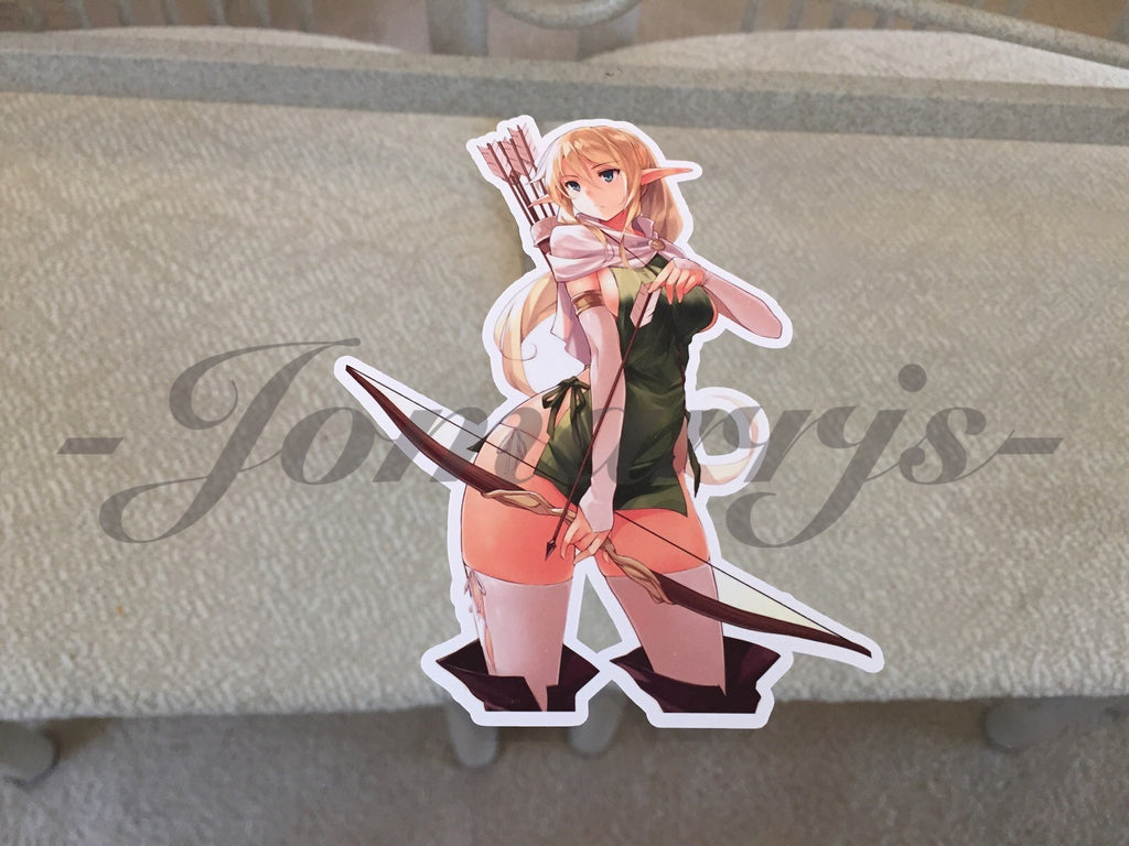 Gate - Anime - Tuka Luna Marceau "Arrows" Sticker Decal Vinyl Comic laptop manga