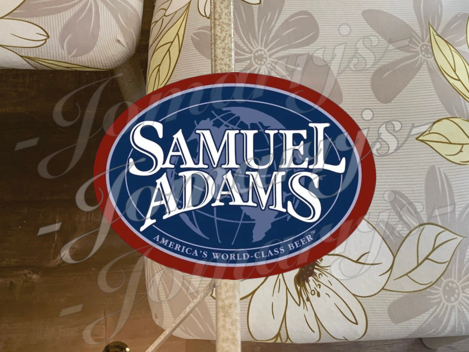 Samual Adams Boston Lager Beer Logo Sticker Decal waterproof tumbler Sz 2"-18"