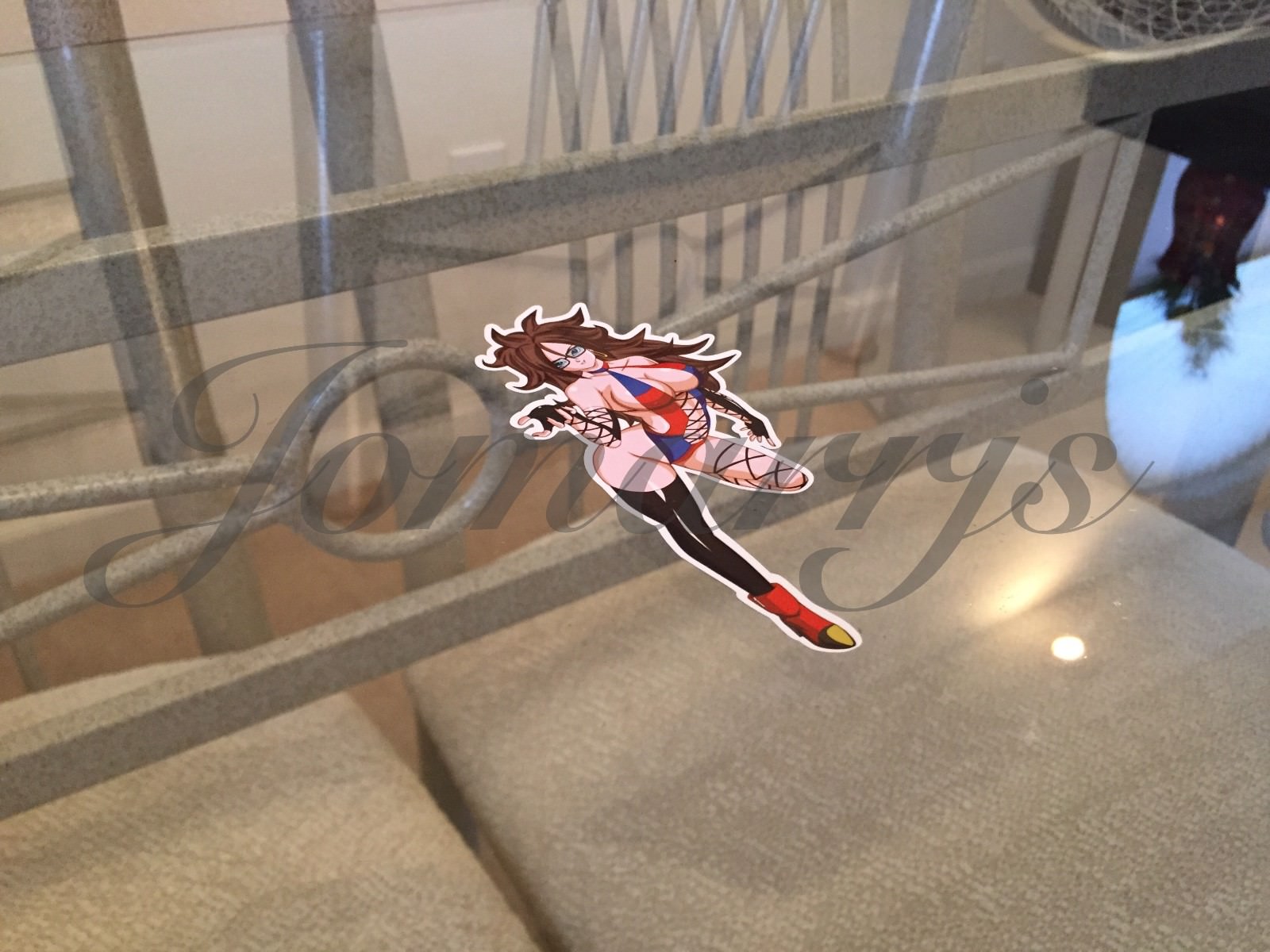 Dragon Ball Z Anime Android 21 Bikini Sun Fun Sticker Decal Vinyl Sign Comic DBZ