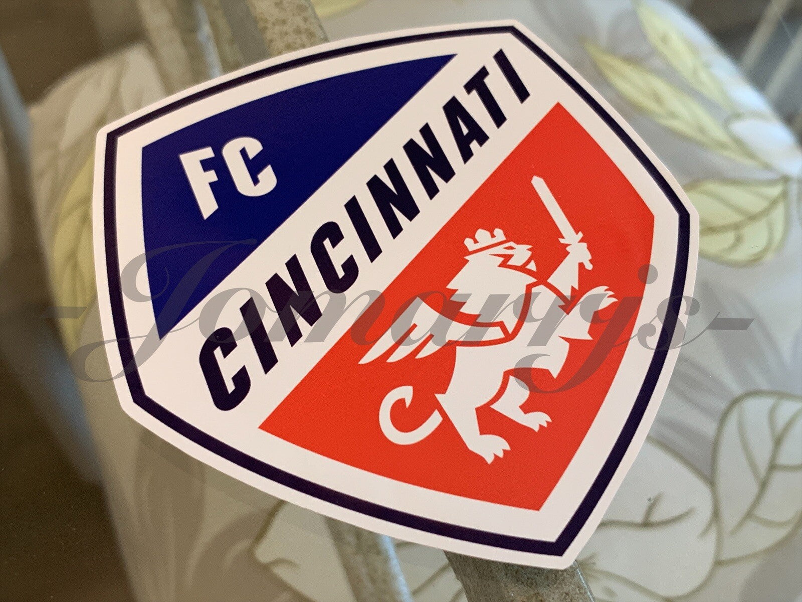 FC Cincinnati Team Logo MLS Sticker Decal #FCCincy #AllForCincy waterproof 2-18"