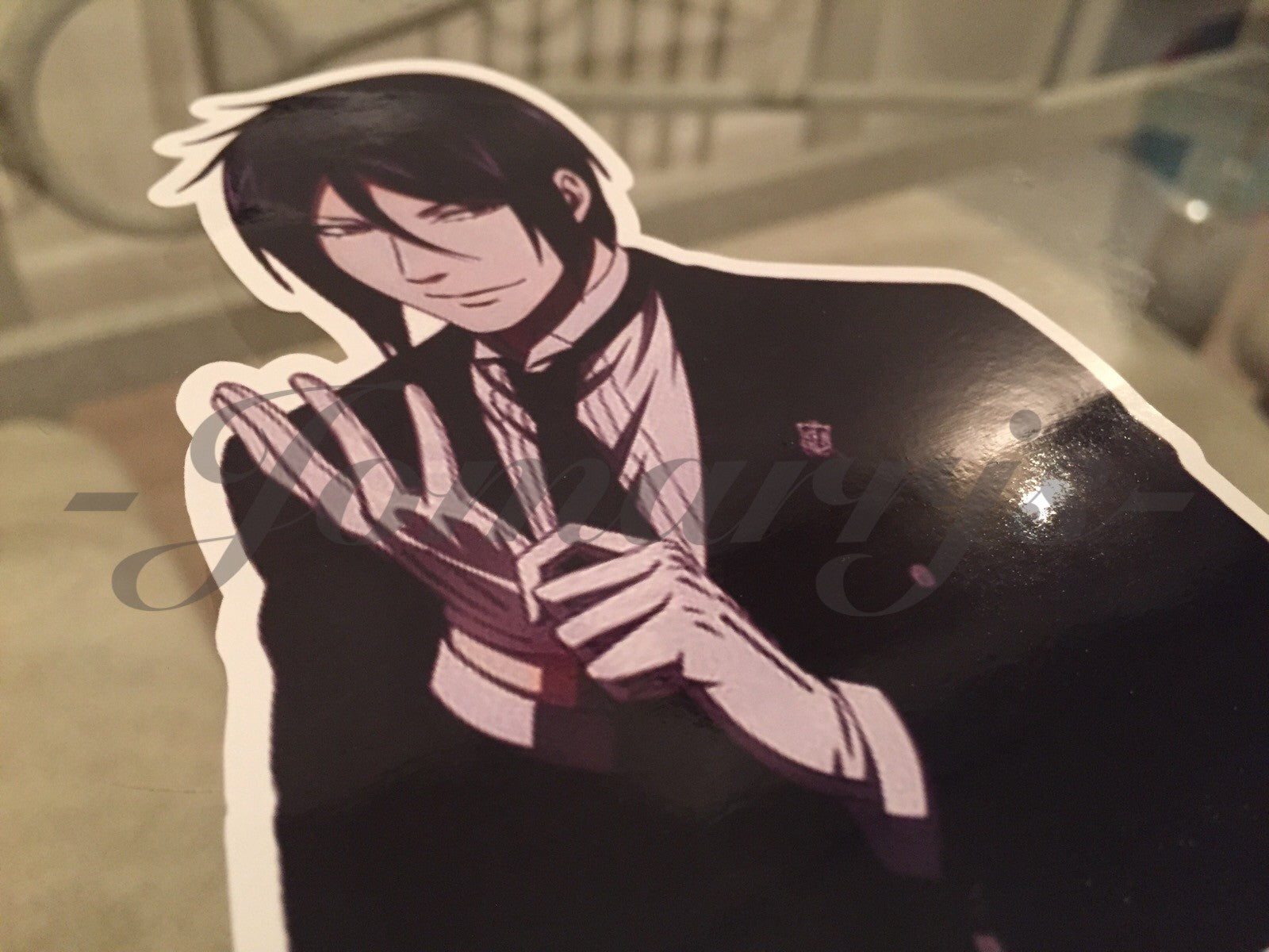 Black Butler Kuroshitsuji Anime - Sebastian Michaelis Sticker Decal Vinyl manga
