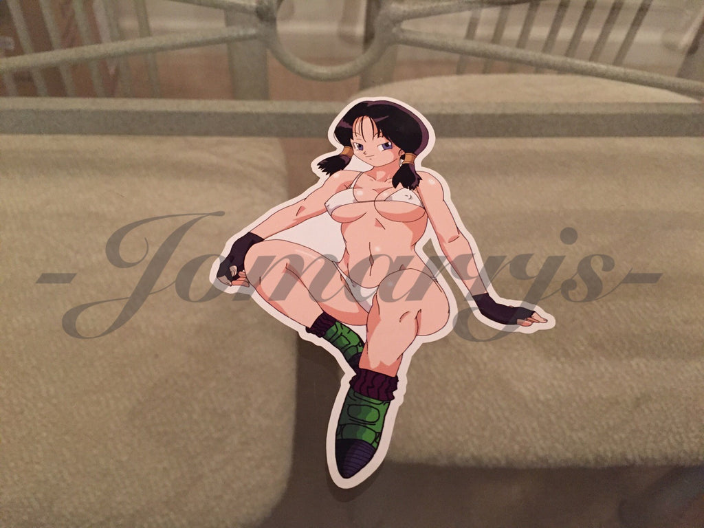Dragon Ball Z - Anime - Videl Bikini Sun Fun Sticker Decal Vinyl DBZ
