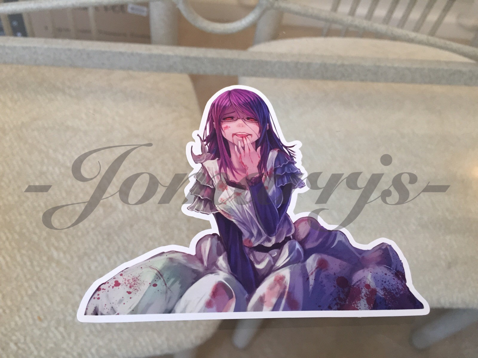 Tokyo Ghoul - Anime - Rize Kamishiro Sticker Decals Vinyl binder laptop console