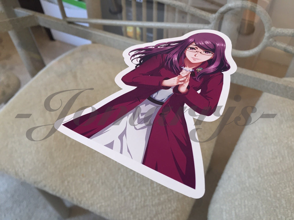 Tokyo Ghoul - Anime - Rize Kamishiro Sticker Decals Vinyl binder laptop console