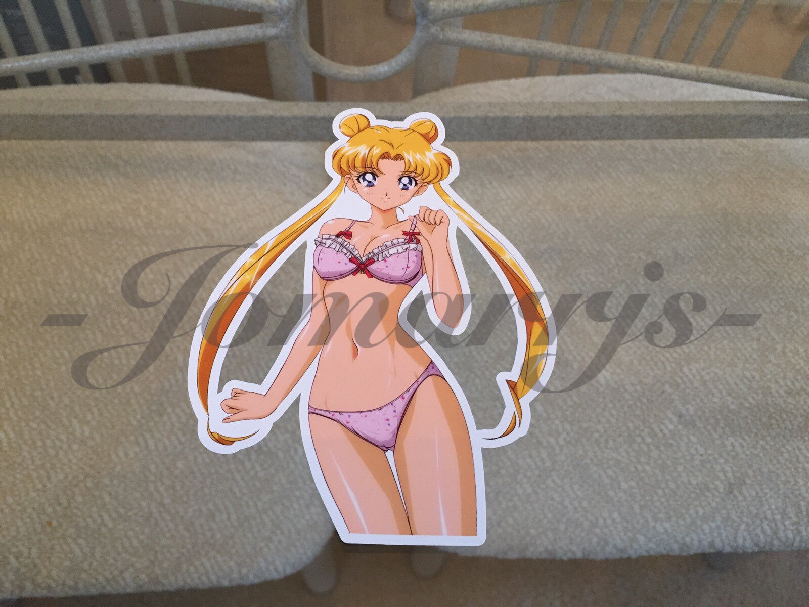 Sailor Moon - Anime - Lingerie Sticker Decal Vinyl bikini anime