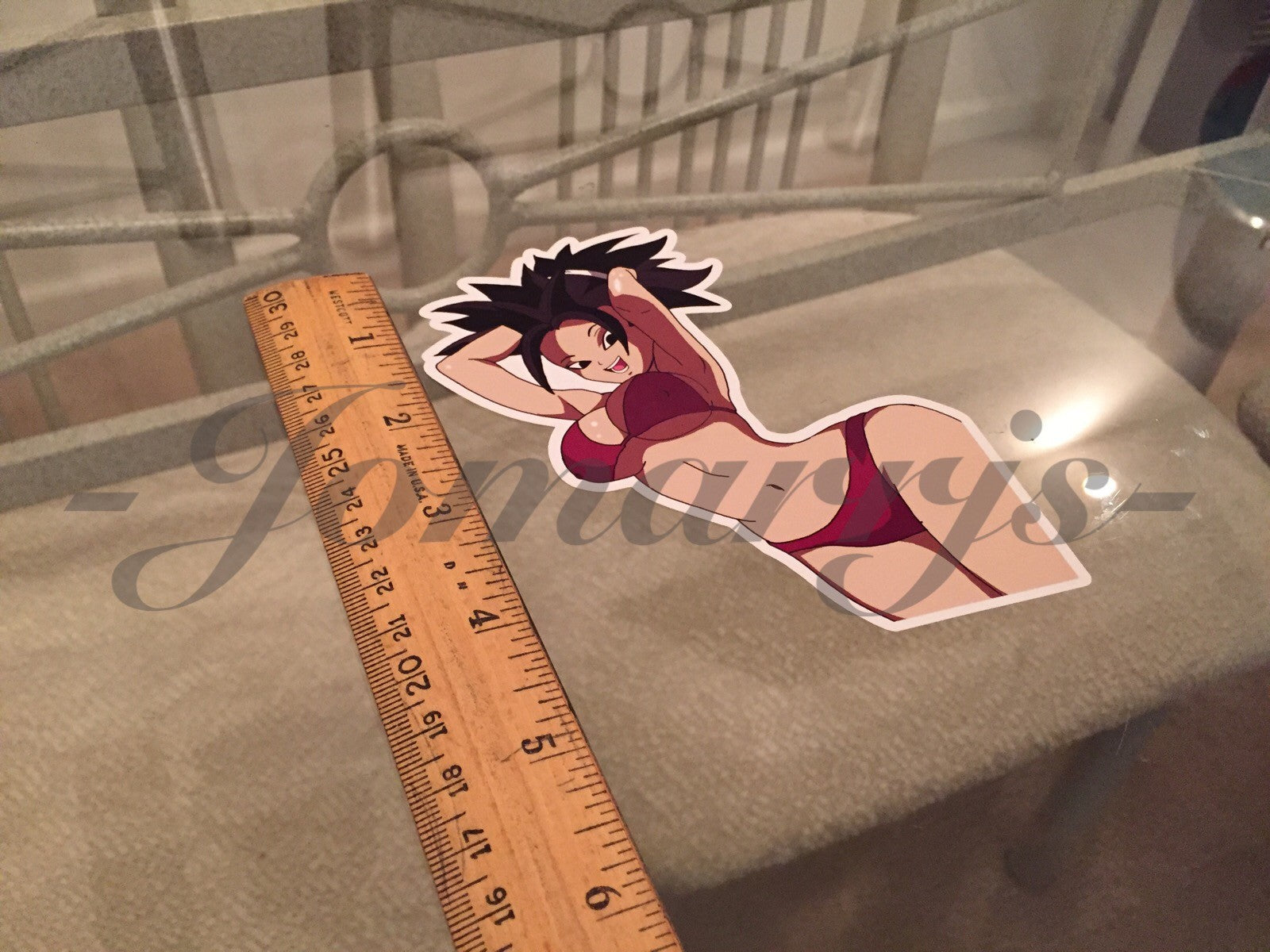 Dragon Ball Z - Anime - Kefla Bikini Sun Fun Sticker Decal Vinyl DBZ manga