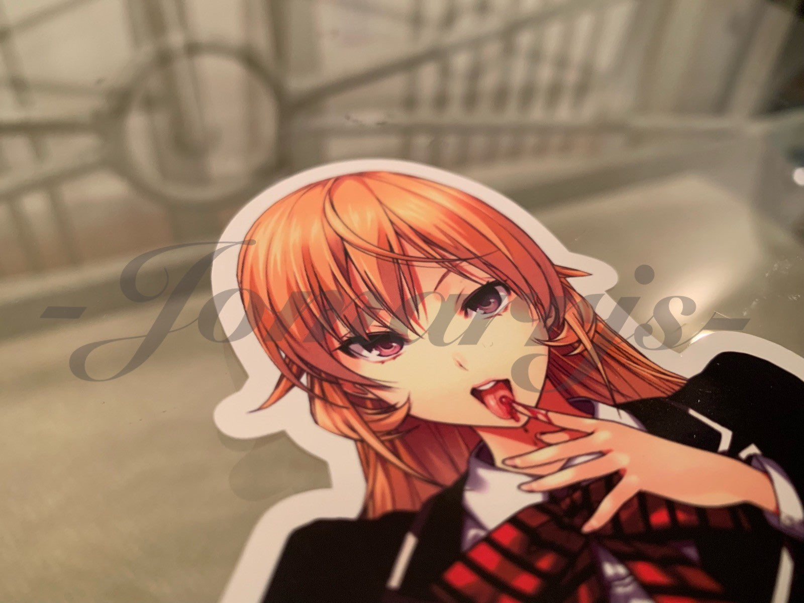 Food Wars! Shokugeki no Soma - Anime - Erina Nakiri "Taste" Sticker Decal manga
