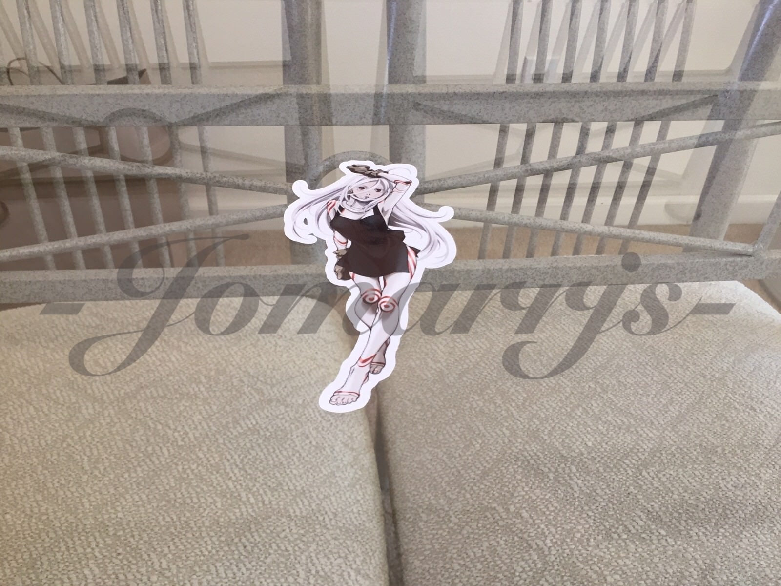 Deadman Wonderland - Anime - Shiro in Dress Sticker Decals Vinyl custom