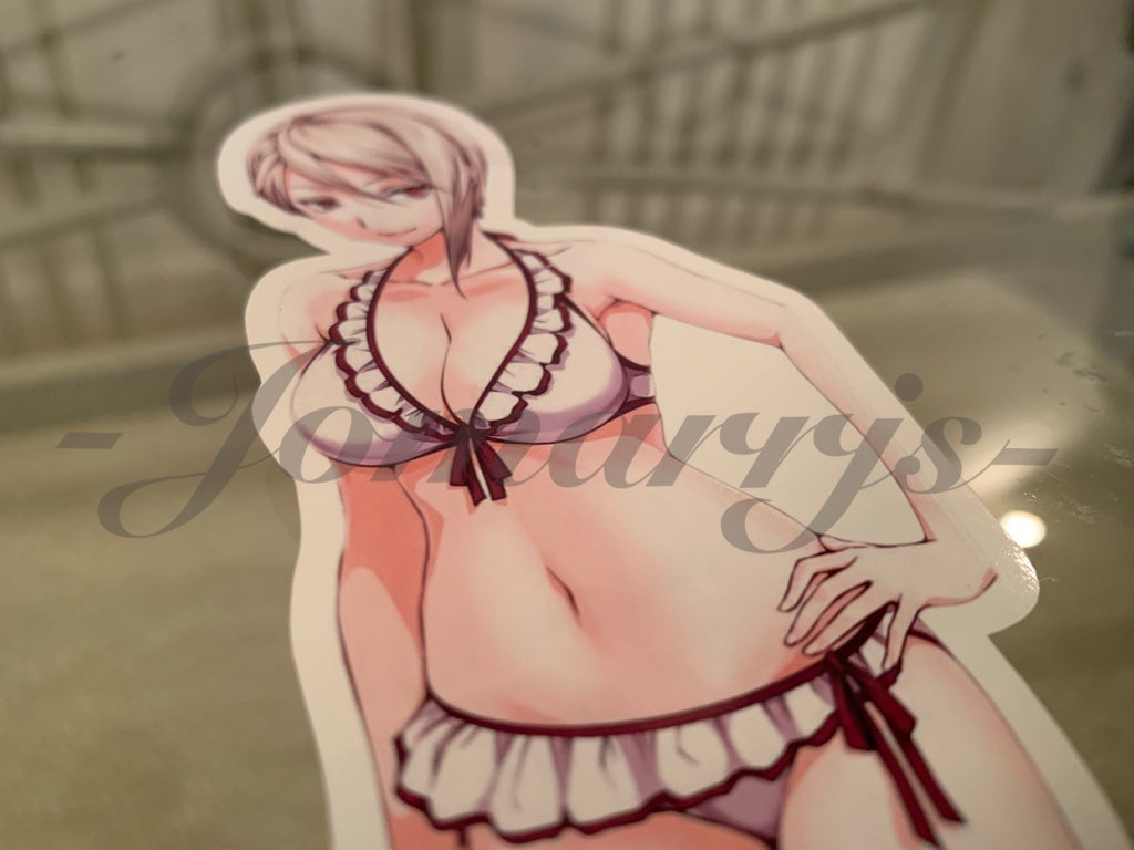 Food Wars! Shokugeki no Soma - Anime - Alice Nakiri Bikini Sun Fun Sticker Decal