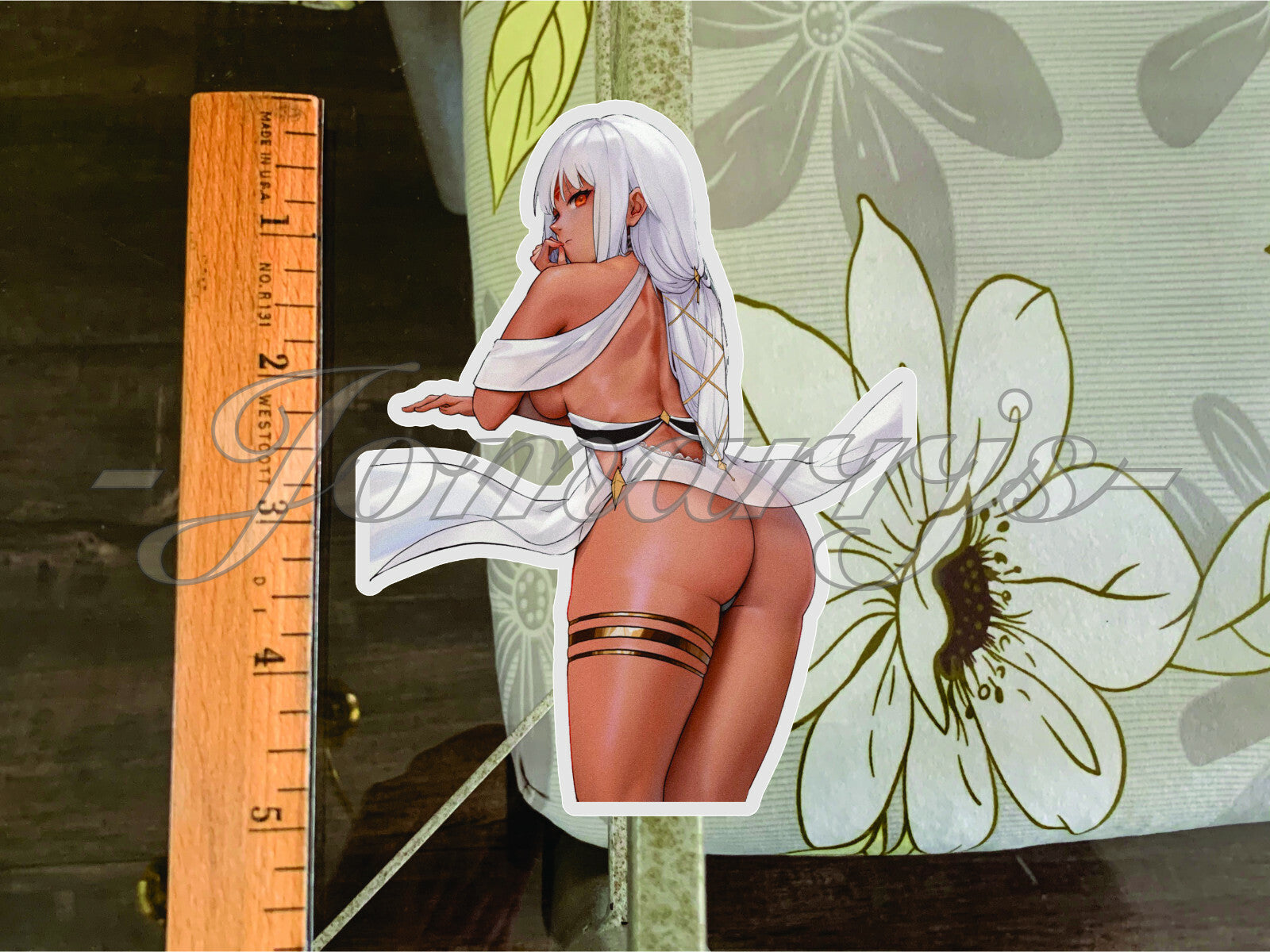 Azur Lane - Anime - Massachusetts Bikini Sun Fun Custom Sticker Decal Vinyl 2